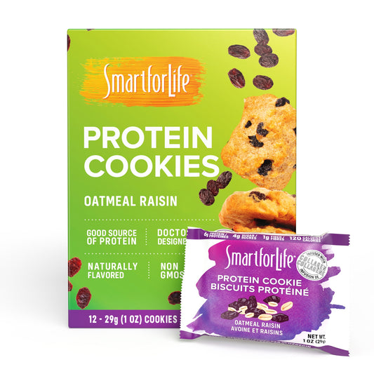 Oatmeal Raisin Cookies (12 ct.) - Smart for Life Store
