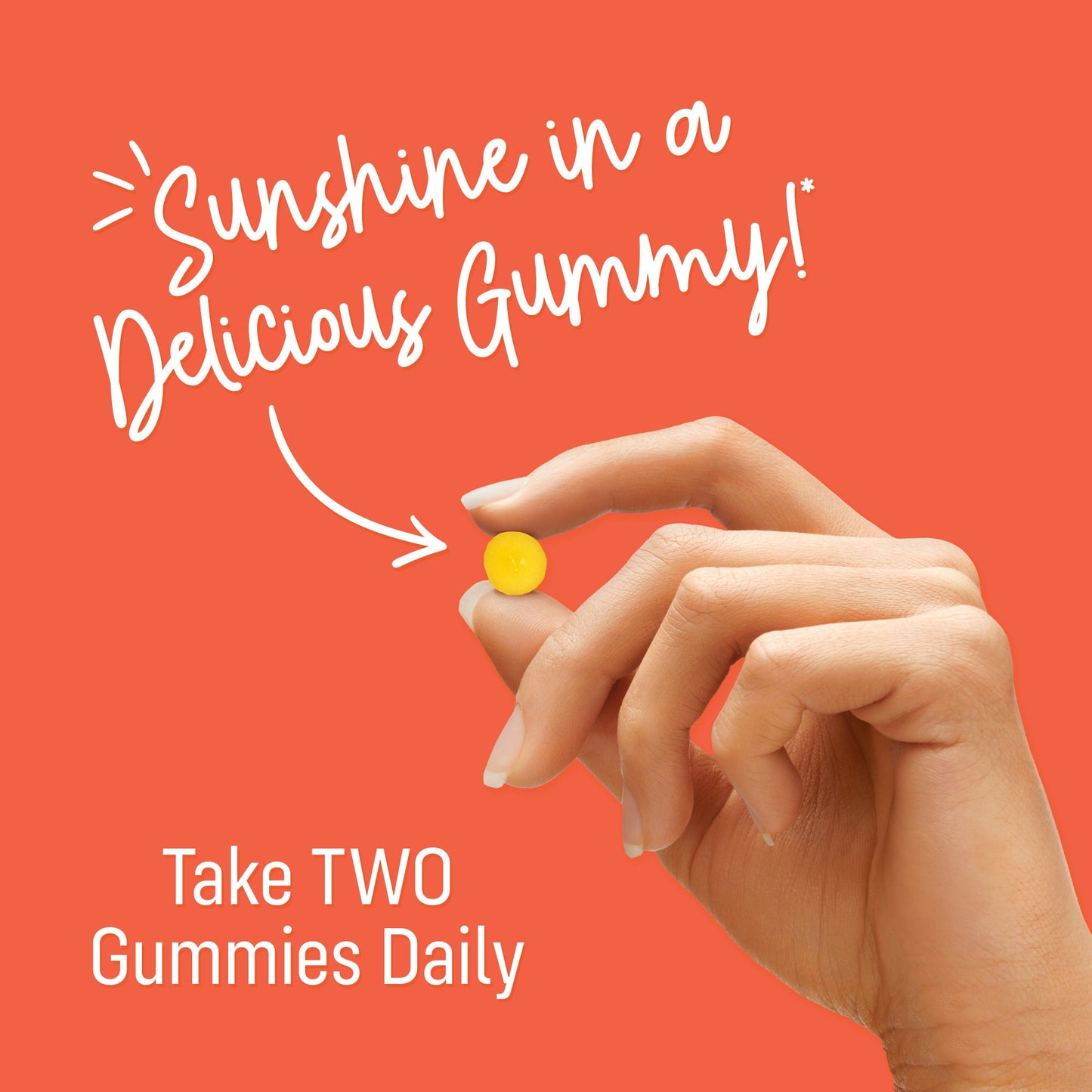 Vitamin D3 Gummies (60Ct Mixed Flavor - Orange, Lemon, Strawberry) - Smart for Life Store