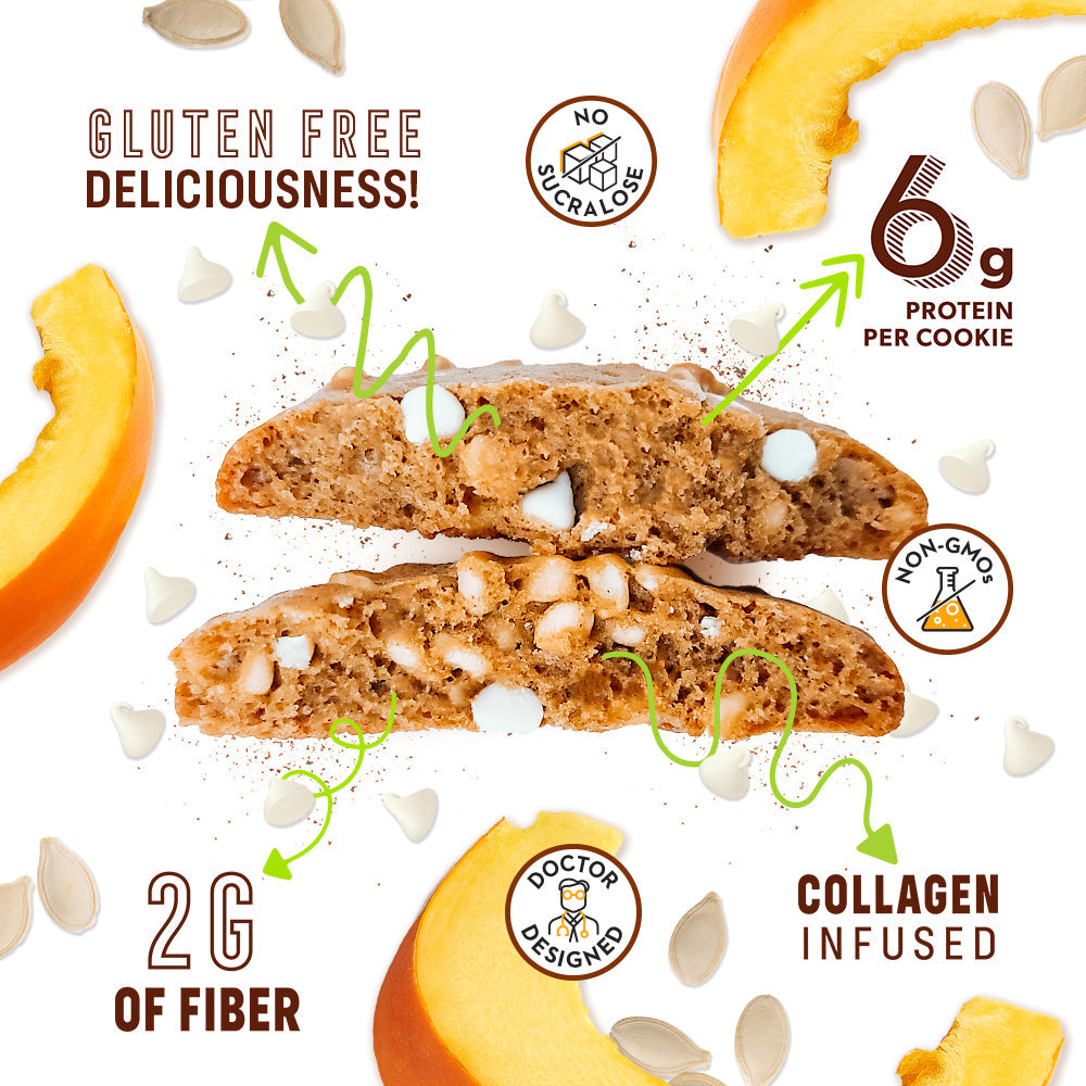 White Pumpkin Latte GF Cookies (12 Ct.) - Smart for Life