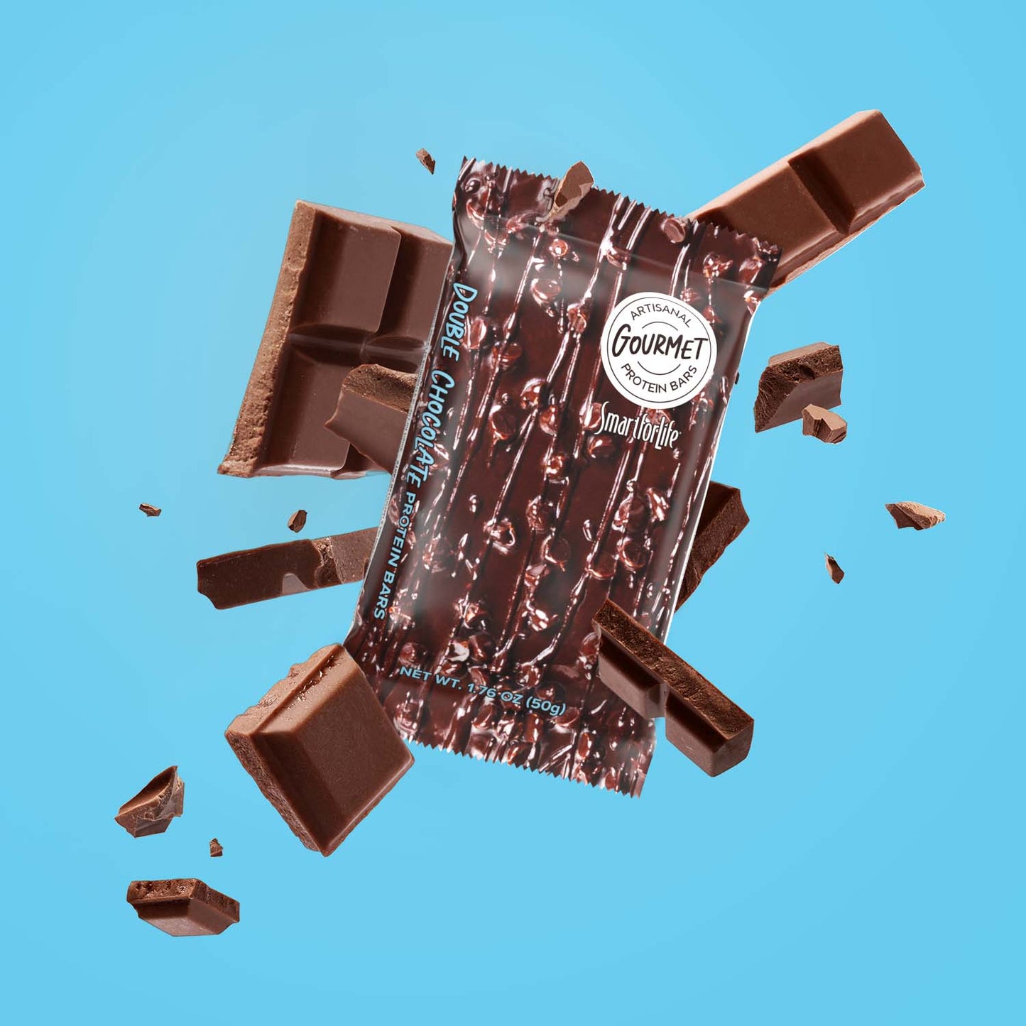 Gourmet Double Chocolate Chip Protein Bar - Smart for Life