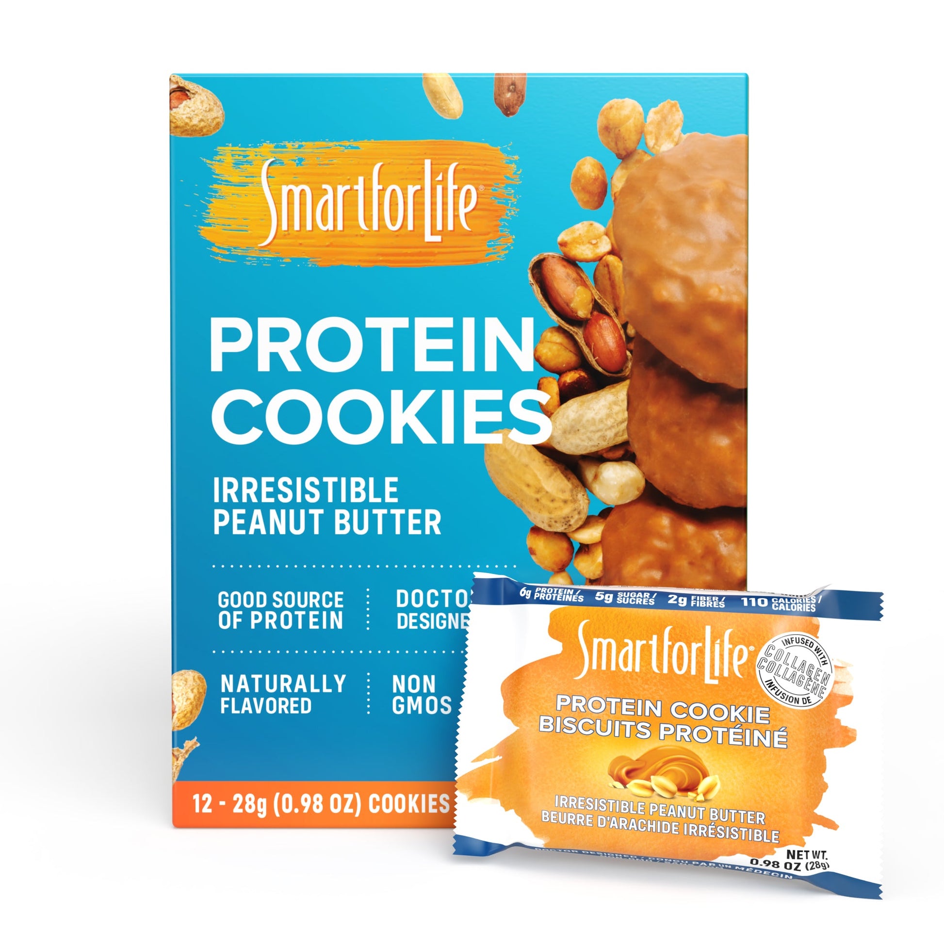 Irresistible Peanut Butter Cookies (12 Ct.) - Smart for Life