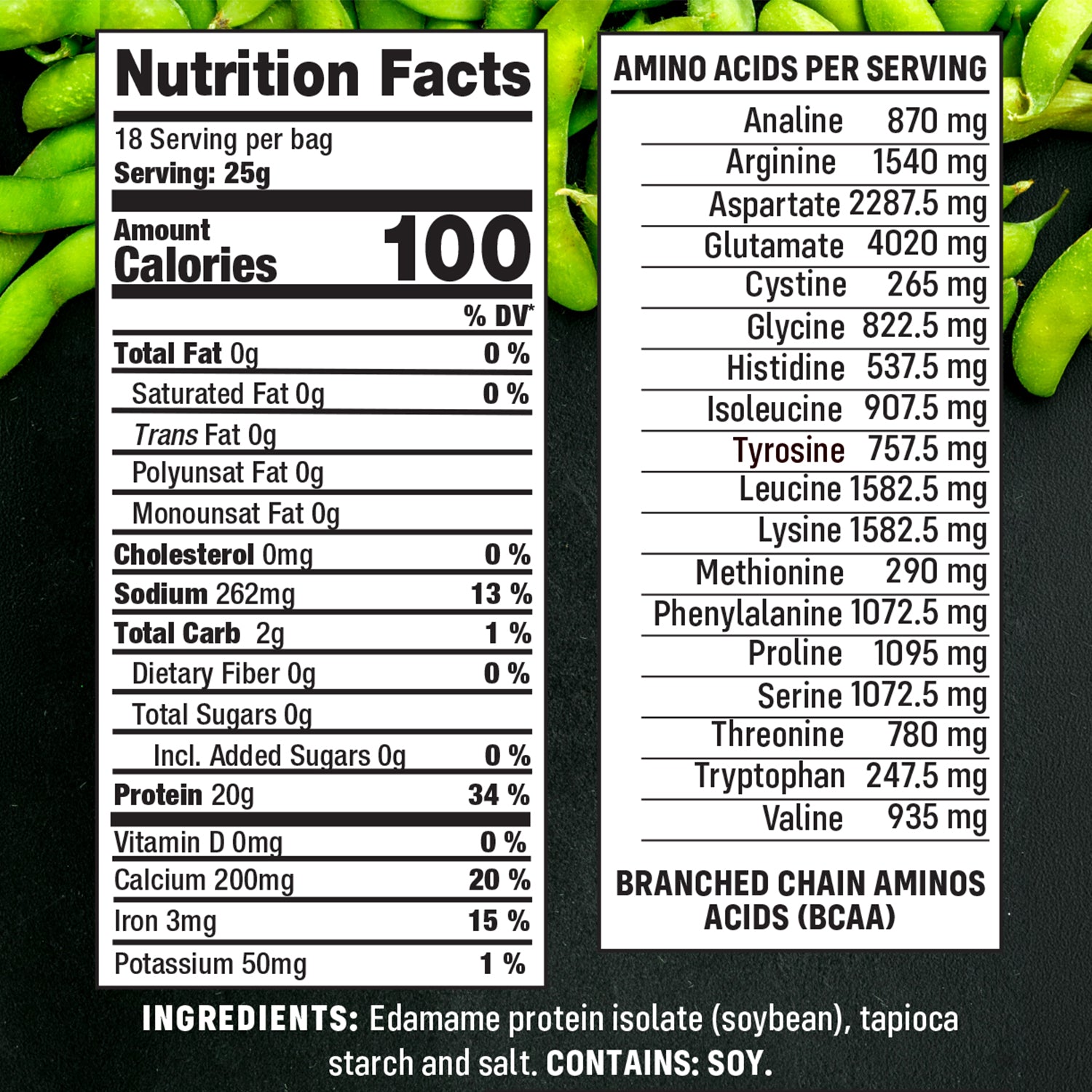 Soy Edamame Protein Puffs - Smart for Life Store