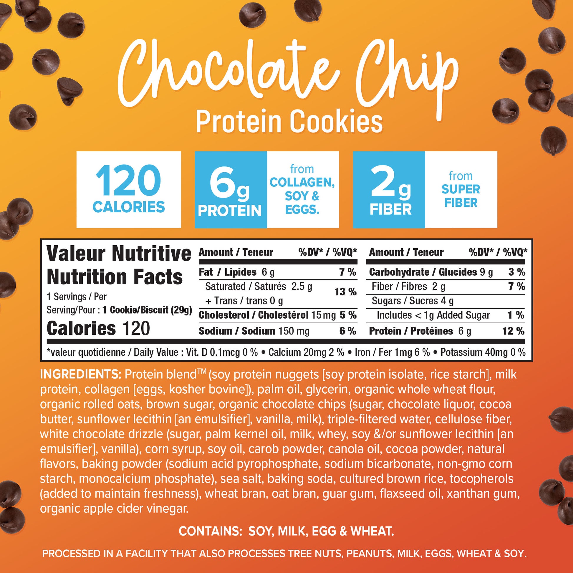Chocolate Chip Cookies (12 ct.) - Smart for Life Store