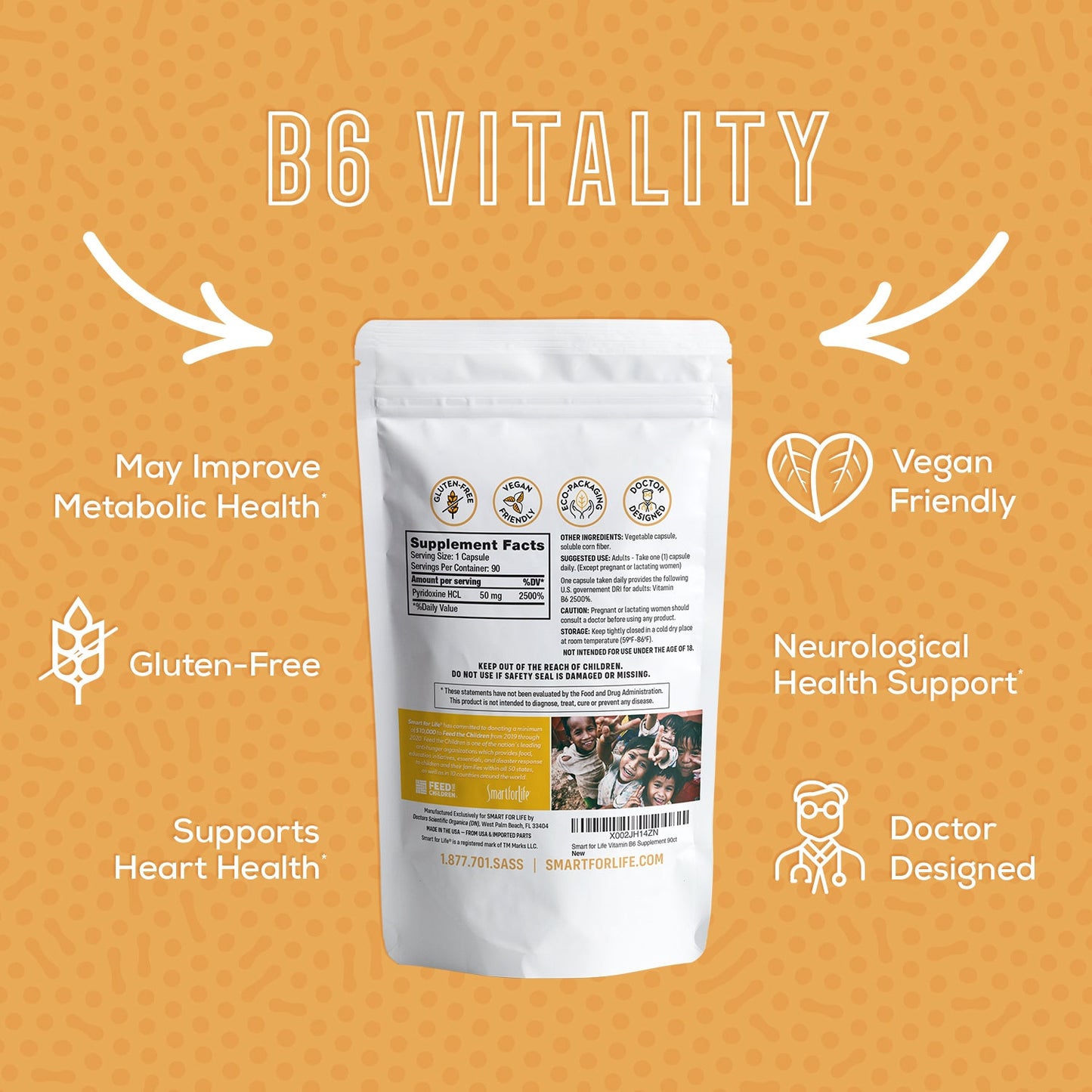 Vitamin B6 Vitality - Smart for Life